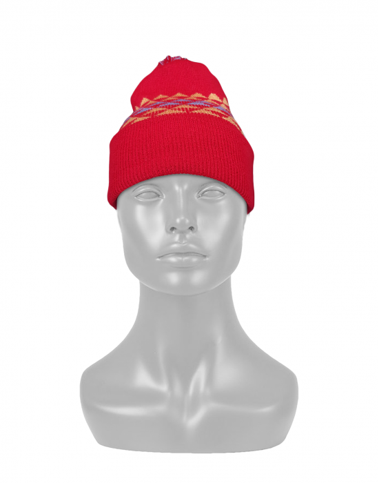 Acrylic Kids  designer cap red